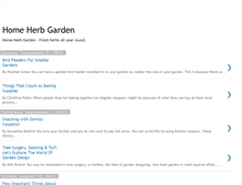 Tablet Screenshot of home-herb-garden.blogspot.com