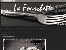 Tablet Screenshot of lafourchette.blogspot.com