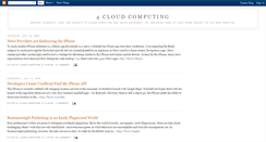 Desktop Screenshot of 4cloudcomputing.blogspot.com