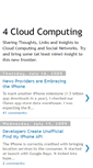 Mobile Screenshot of 4cloudcomputing.blogspot.com