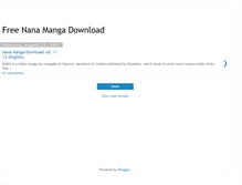 Tablet Screenshot of freenanamangadownload.blogspot.com