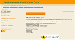 Desktop Screenshot of biomediterranea.blogspot.com