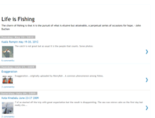 Tablet Screenshot of myfishinglife.blogspot.com