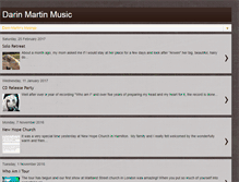 Tablet Screenshot of darinmartinmusic.blogspot.com