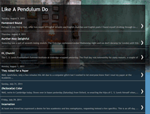 Tablet Screenshot of likeapendulumdo.blogspot.com