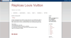 Desktop Screenshot of louisvuittonbr.blogspot.com