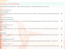 Tablet Screenshot of myrasahomemade.blogspot.com