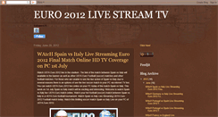 Desktop Screenshot of freeeuro2012livestreamtv.blogspot.com