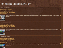 Tablet Screenshot of freeeuro2012livestreamtv.blogspot.com