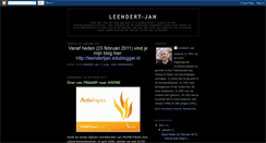 Desktop Screenshot of leendert-jan.blogspot.com
