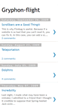 Mobile Screenshot of gryphonflight.blogspot.com