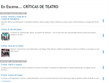 Tablet Screenshot of contenidoscriticasdeteatro.blogspot.com