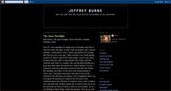 Desktop Screenshot of jeffreyburns.blogspot.com