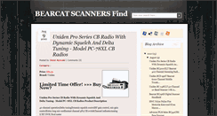 Desktop Screenshot of bearcatscannersfind.blogspot.com