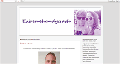 Desktop Screenshot of extremehandycrash.blogspot.com