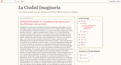 Desktop Screenshot of laciudadimaginaria.blogspot.com