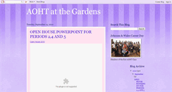 Desktop Screenshot of aohtgardens.blogspot.com