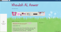 Desktop Screenshot of hanisahharun.blogspot.com