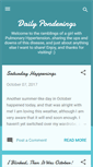 Mobile Screenshot of daily-ponderings.blogspot.com