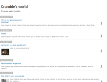Tablet Screenshot of crumblesworld.blogspot.com