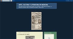 Desktop Screenshot of literaturaymedicina.blogspot.com