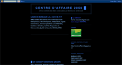 Desktop Screenshot of centreaffaire.blogspot.com