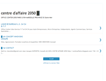 Tablet Screenshot of centreaffaire.blogspot.com