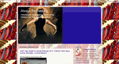 Desktop Screenshot of alwaysbdancing.blogspot.com
