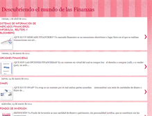 Tablet Screenshot of descubriendoelmundodelasfinanzas.blogspot.com