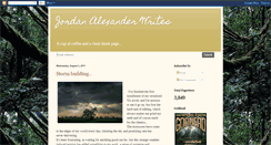 Desktop Screenshot of jalexanderwrites.blogspot.com