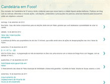 Tablet Screenshot of candelariaemfoco.blogspot.com