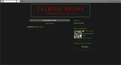 Desktop Screenshot of elpayaso-talkingheads.blogspot.com