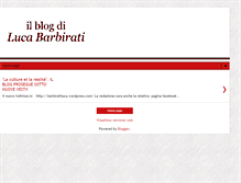 Tablet Screenshot of lucabarbirati.blogspot.com