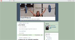 Desktop Screenshot of izzylifting.blogspot.com
