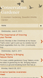 Mobile Screenshot of conservationgardener.blogspot.com