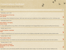 Tablet Screenshot of conservationgardener.blogspot.com