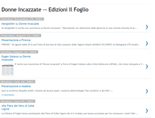 Tablet Screenshot of donneincazzate.blogspot.com