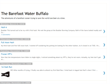 Tablet Screenshot of barefootwaterbuffalo.blogspot.com