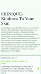 Mobile Screenshot of kindnesstoyourskin.blogspot.com