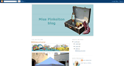 Desktop Screenshot of misspinkelton.blogspot.com