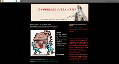 Desktop Screenshot of ilcorrieredellagrisi.blogspot.com
