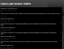 Tablet Screenshot of nossotempocine.blogspot.com