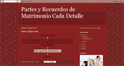 Desktop Screenshot of cadadetalle.blogspot.com