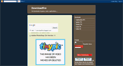 Desktop Screenshot of downloadfire.blogspot.com