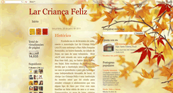 Desktop Screenshot of larcriancafeliz.blogspot.com