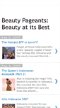 Mobile Screenshot of beautypageant101.blogspot.com