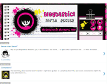 Tablet Screenshot of blogtasticnovel.blogspot.com