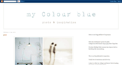 Desktop Screenshot of mycolourblue.blogspot.com