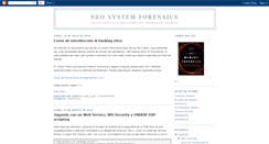 Desktop Screenshot of neosysforensics.blogspot.com