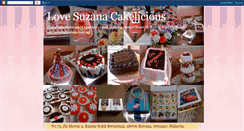 Desktop Screenshot of lovesuzanacakelicious.blogspot.com